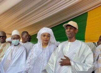 PODOR : LES FEMMES LEADERS PORTENT LEUR BIENFAITEUR ABDOULAYE DAOUDA DIALLO AU PINACLE