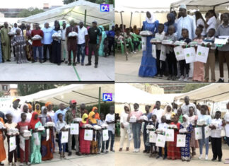 JOURNÉE DE L’EXCELLENCE : LA FONDATION SOCOCIM PORTE AU PINACLE LES 70 MEILLEURS ÉLÈVES DE RUFISQUE