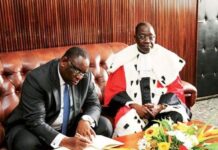 EXCLUSIF : MACKY SALL A NOMMÉ MAMADOU BADIO CAMARA PRÉSIDENT DU CONSEIL CONSTITUTIONNEL