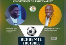 MALICOUNDA : LE MAIRE MAGUETTE SÈNE ET DEMBA BÂ PARAPHENT UNE CONVENTION DE TROIS MILLIARDS