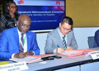 PARTENARIAT AVEC HUAWEI : LA SENELEC FOURNIRA DES SERVICES DE RÉSEAUX TÉLÉCOMS À PARTIR DE DÉCEMBRE 2023