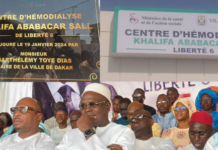 LIBERTÉ 6/CENTRE HÉMODIALYSE : BARTHÉLÉMY DIAS IMMORTALISE LE MAIRE KHALIFA SALL